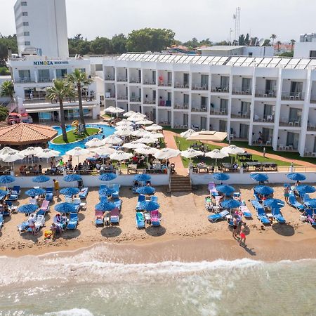 Mimoza Beach Hotel Agios Sergios Bagian luar foto