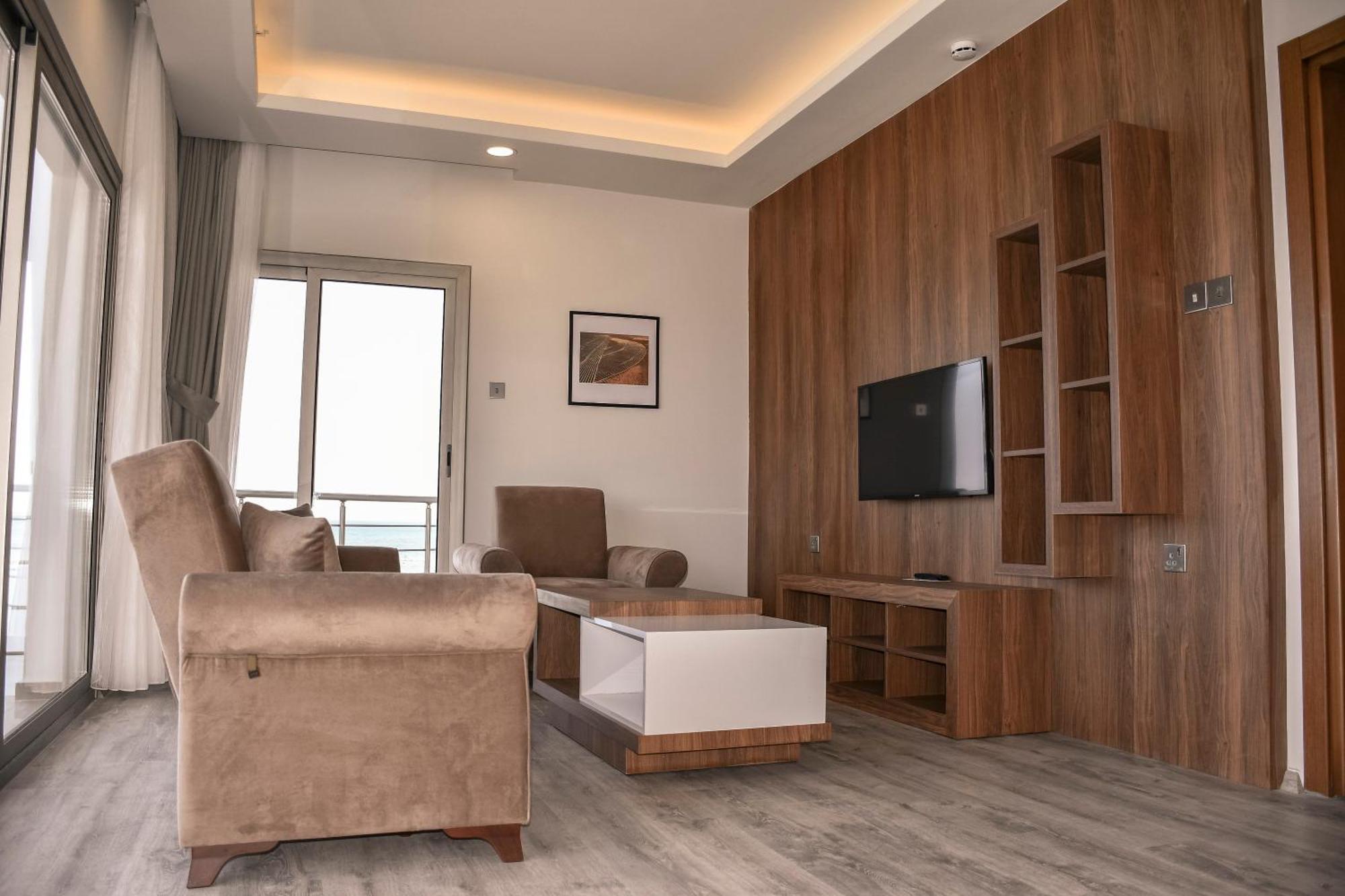 Mimoza Beach Hotel Agios Sergios Bagian luar foto