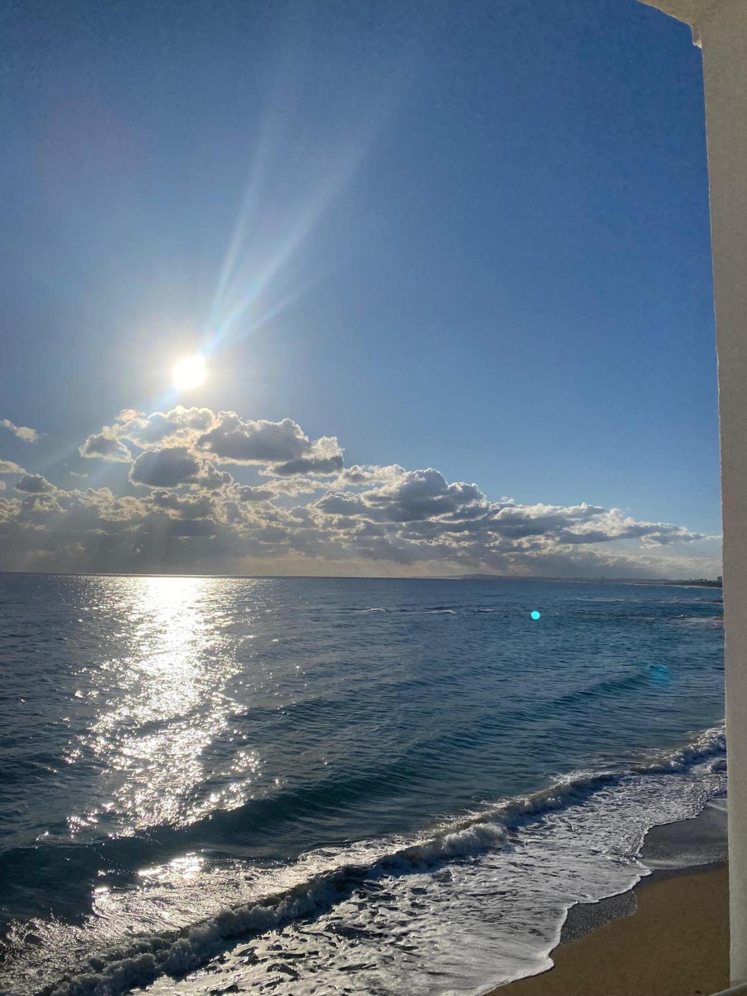Mimoza Beach Hotel Agios Sergios Bagian luar foto