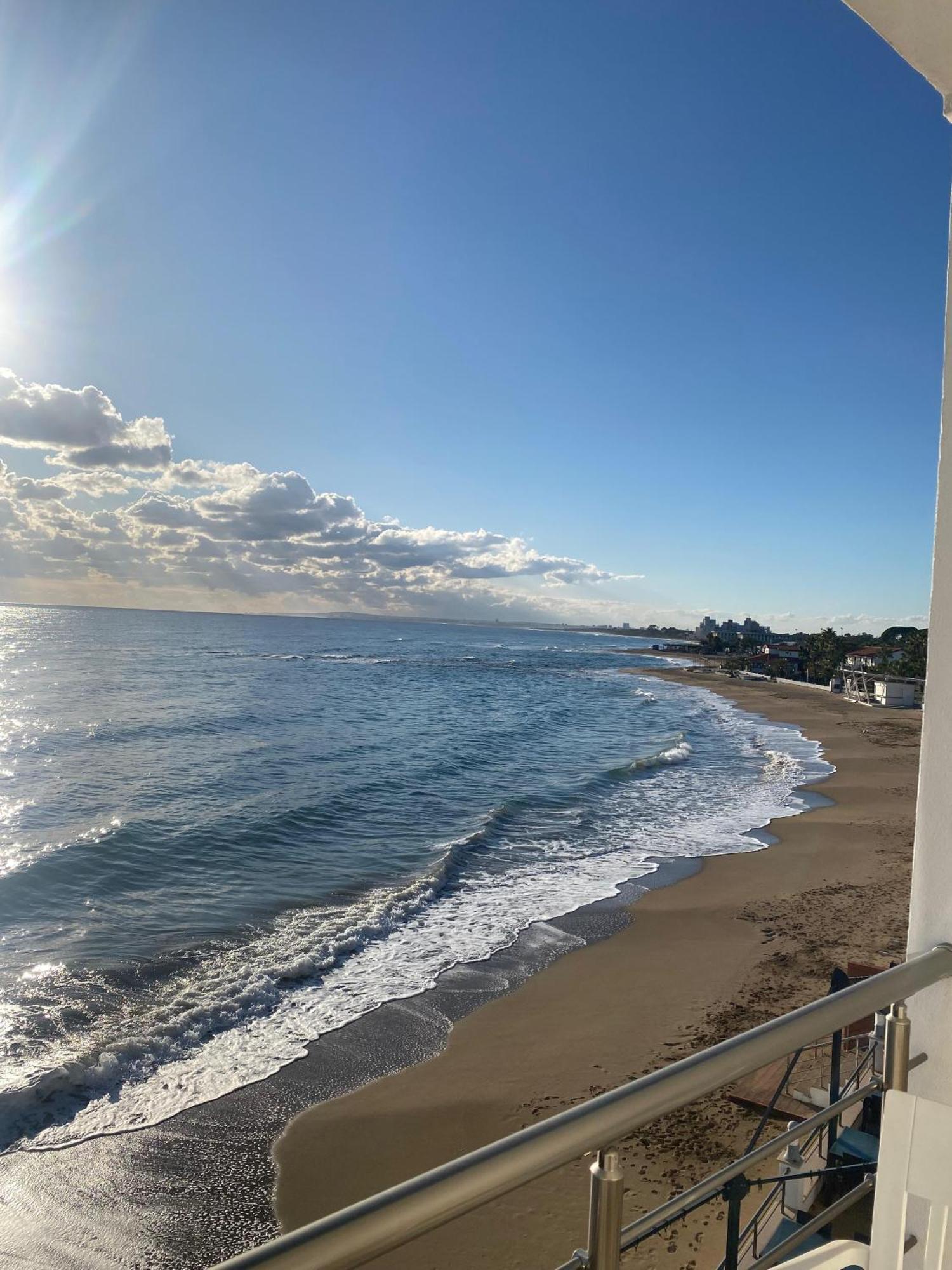 Mimoza Beach Hotel Agios Sergios Bagian luar foto